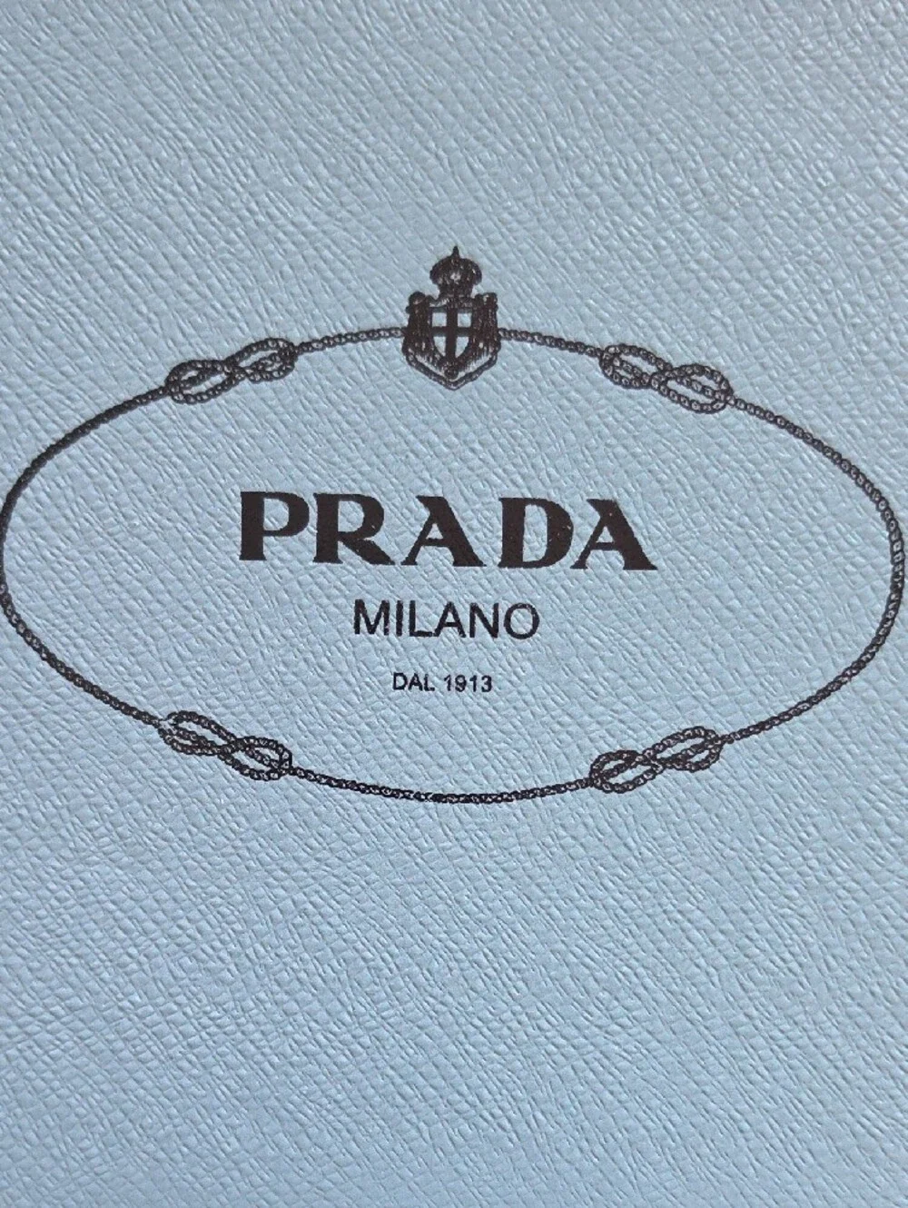 Prada Box And Dust Bag